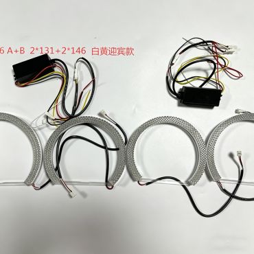 BMWE46 NON A+B 2*131+2*146 акриловых глаз ангела